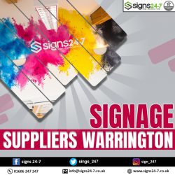 Signage Suppliers Warrington