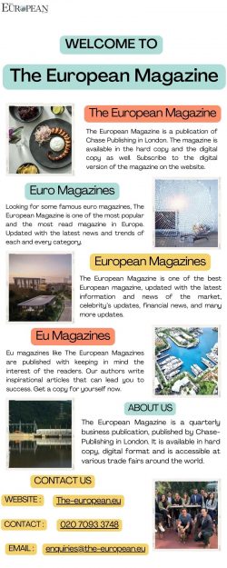 Get your digital copy at The European Magazine