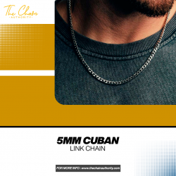 5mm Cuban link chain