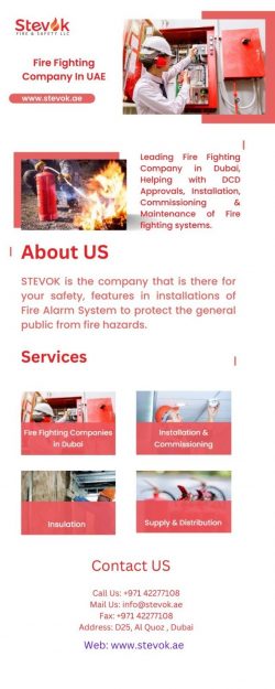 Fire Fighting Company In UAE