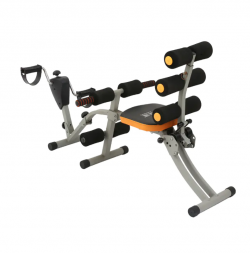 Assisted cruncher bicycle 2-in-1