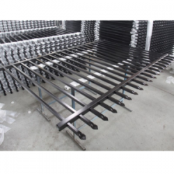 Premium quality double rail pool fence