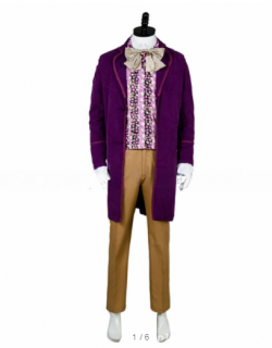 willy wonka costume﻿