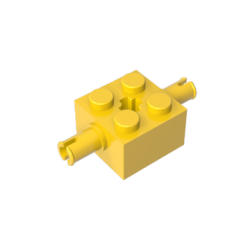 TECH BRICKS Brick Special 2 x 2 with 2 Pins and Axle Hole