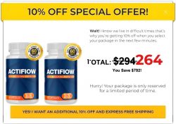 ActiFlow (Legit and Hoax) Negatively Affect Prostate Health! Read