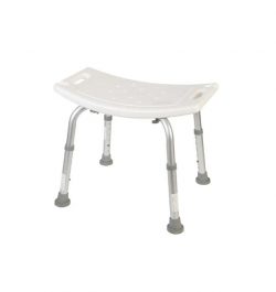 length 52* width 31* height 38-54 cm Anti-Slip Adult Curved Shower Stool Outer Legs With Shower Head