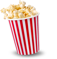 HIGH QUALITY DISPOSABLE POPCORN BUCKETS