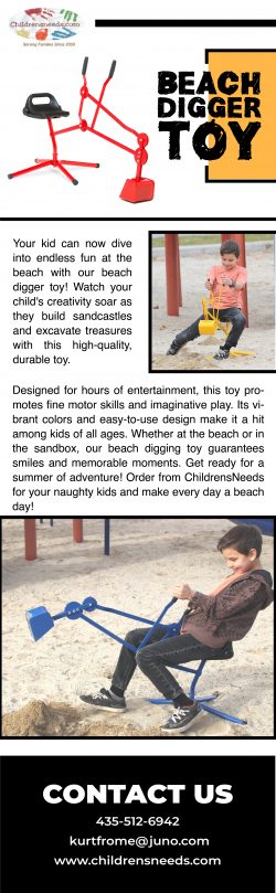 Best Platform for Beach Digger Toy