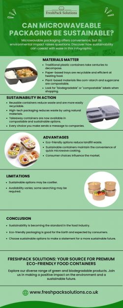 Can Microwaveable Packaging Also Be Sustainable?