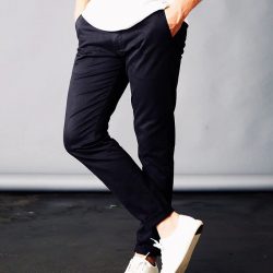 Classic Elegance: Perk Clothing’s Black Chinos for Men