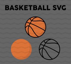 Basketball Svg Bundle Basketball Vector Files $0.00