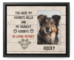 dog memorial gifts