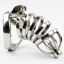 Steel Male Chastity Cage