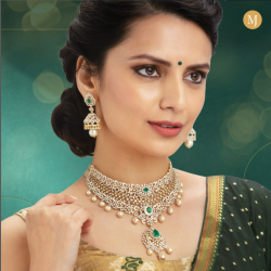 Dazzle with Diamonds Pendant Necklace Set from Malani Jewelers