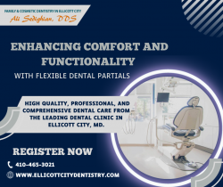 Enhancing Comfort and Functionality with Flexible Dental Partials