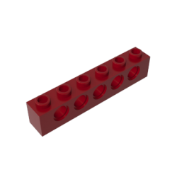 TECH BRICKS Technic Brick 1 x 16 [15 Holes]