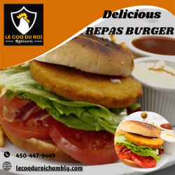 Enjoy Delicious Rape Burgers at Le Coq du Roi Chambly!