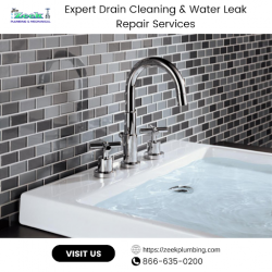 Expert Drain Cleaning & Water Leak Repair Services