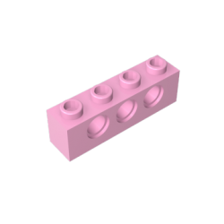 TECH BRICKS Technic Brick 1 x 4 [3 Holes]