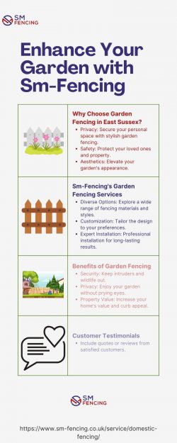 Garden Fencing in East Sussex