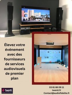 Élevez votre événement avec des fournisseurs de services audiovisuels de premier plan