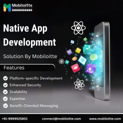 Native App Development Solution By Mobiloitte