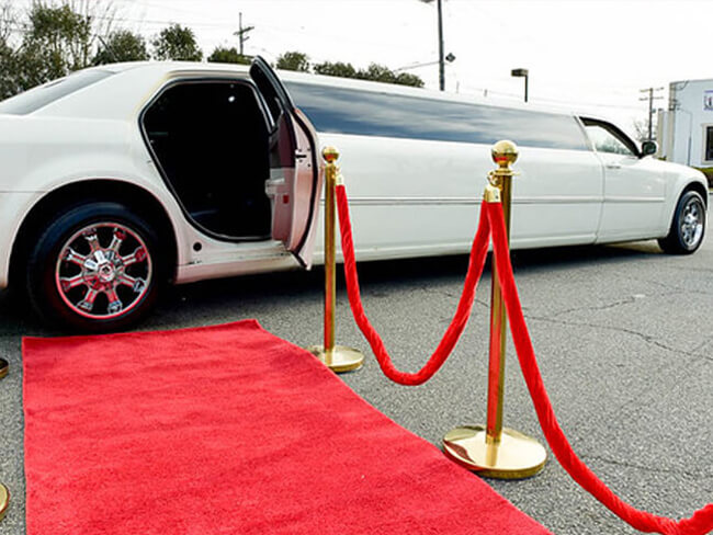 Chrysler 300 Stretch Limo with Red Carpet Treatment