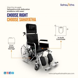 Shower Wheelchair – Stay Refreshed & Independent