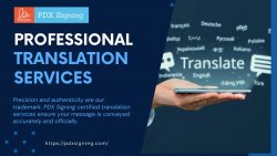 Professional translation services