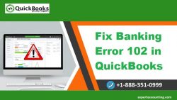 How to Fix QuickBooks Banking Error 102?