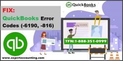 How to Fix QuickBooks Error Code 6190 and 816?