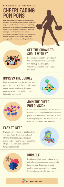 5 Reasons to Get the Perfect Cheerleading Pom Poms