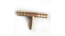 Brass Rubber Hose Tee