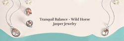 Spiral of Serenity: Wild Horse Jasper Jewelry Embracing Tranquility and Balance