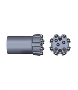 Kaiqiu T45 Top Hammer Mining Threaded Button Bit For Mining And Construction