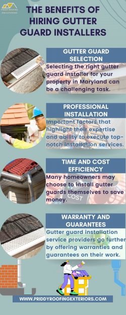 The Benefits of Hiring Gutter Guard Installers