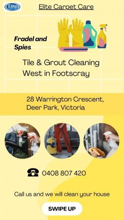 Tile & Grout Cleaning West Footscray