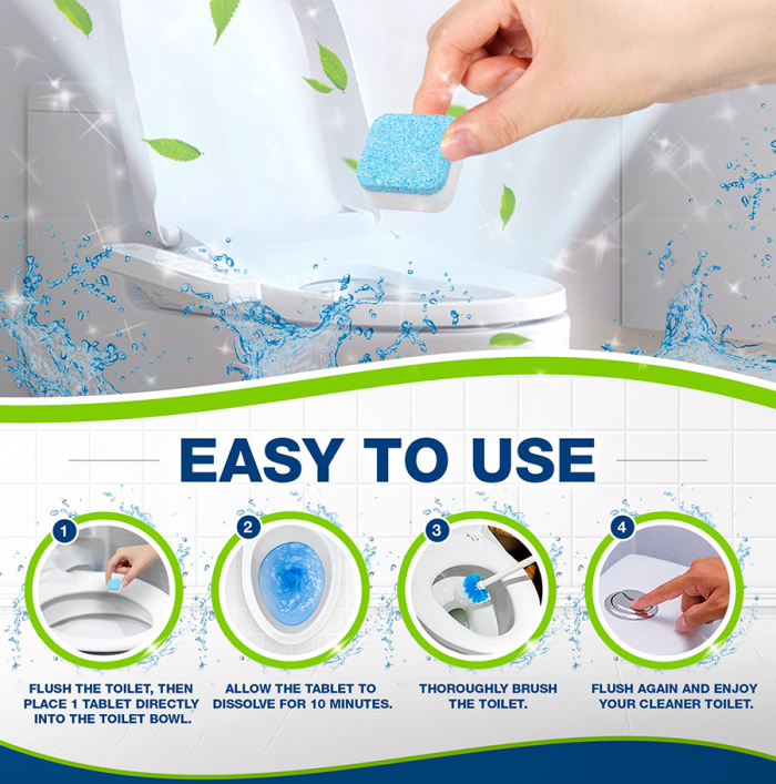 Toilet Bowl Cleaner Tablets | True Fresh