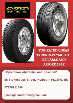 Top-rated Cheap Tyres In Plymouth: Reliable And Affordable