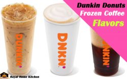 Flavors of Dunkin Donuts Frozen Coffee