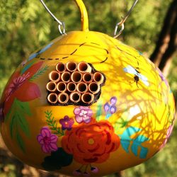 wood bee trap