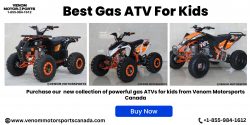 Finest Gas-Powered ATV For Kids – Venom Motorsports Canada