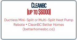 Cleanbc (up to $6000)