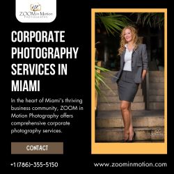 Corporate Photography Services in Miami