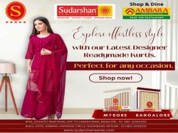 Designer Readymade Kurtis in Bangalore, India | Sudarshan Family Store