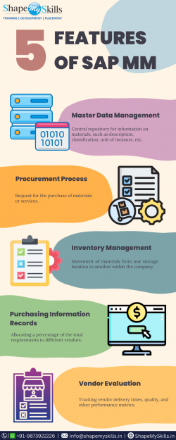 5 Features of SAP MM