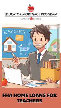 FHA Home Loan Programs For Teachers