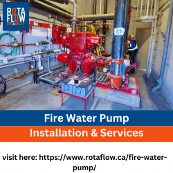 Fire Water Pump Installation & Services