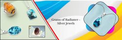 Buy Silver Gemstone Jewelry in Gram