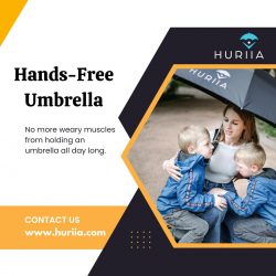 Hands-Free Wearable Umbrella Holder – Huriia